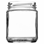 12 Oz Round Jar with gold twist lid (carton of 72)